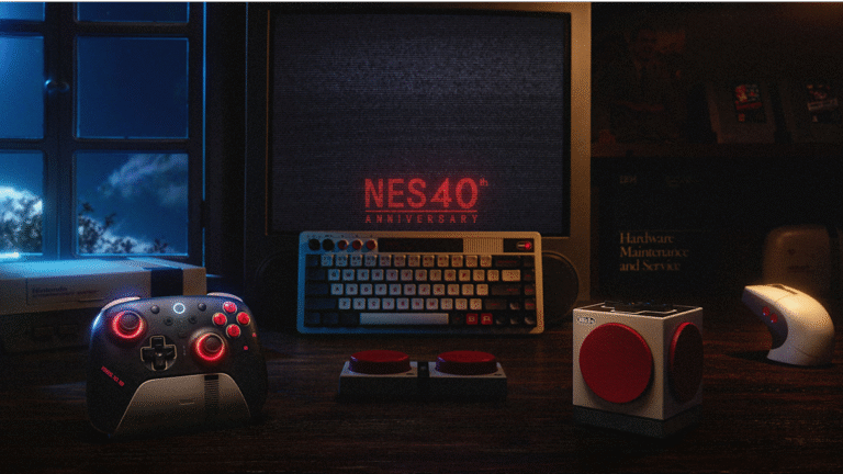 8BitDo drops an NES-inspired collection for the console's 40th anniversary