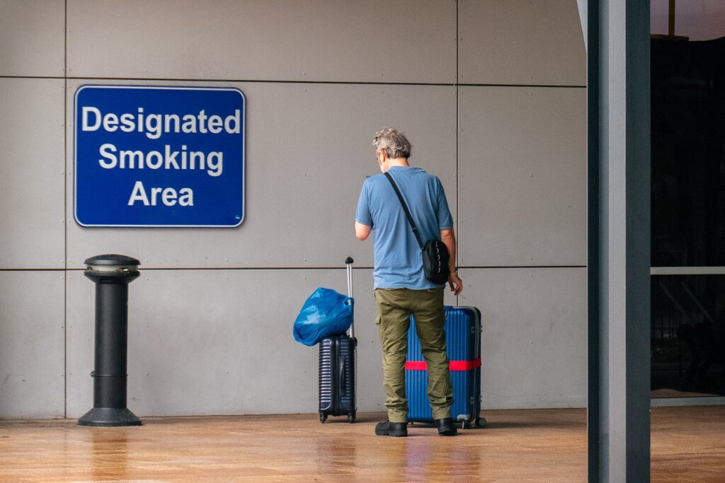 A major US airport wants to add a place to smoke Harriet Baskas
