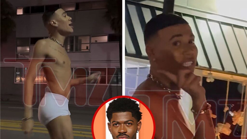 Bobby Lytes Spoofs Lil Nas X’s Nude Meltdown for Halloween Bobby Lytes Spoofs Lil Nas X's Nude Meltdown for Halloween