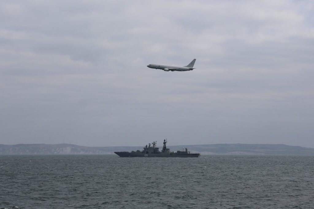British and German military aircrafts join forces to hunt down Russian submarines