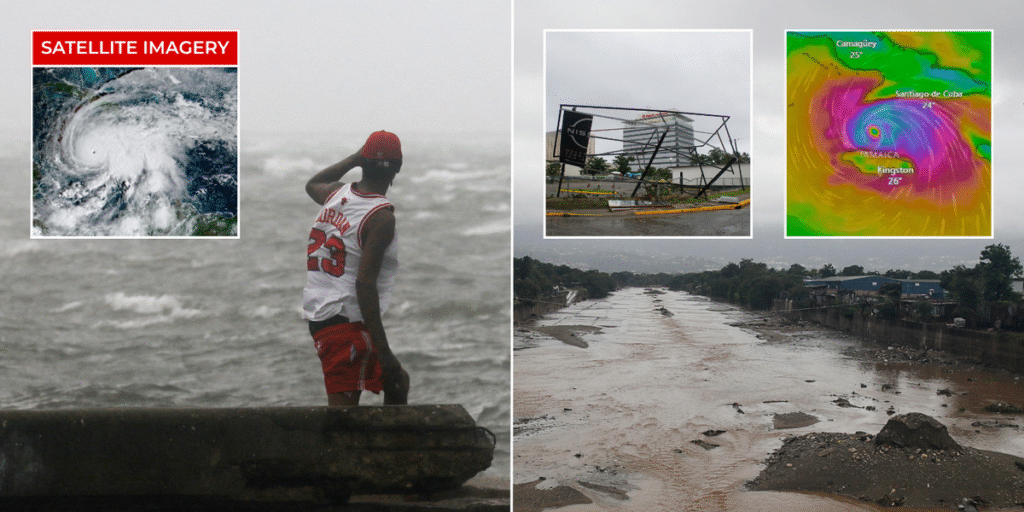 Hurricane Melissa: Jamaica is declared ‘disaster area’ as storm strikes Hurricane Melissa: Jamaica is declared 'disaster area' as storm strikes