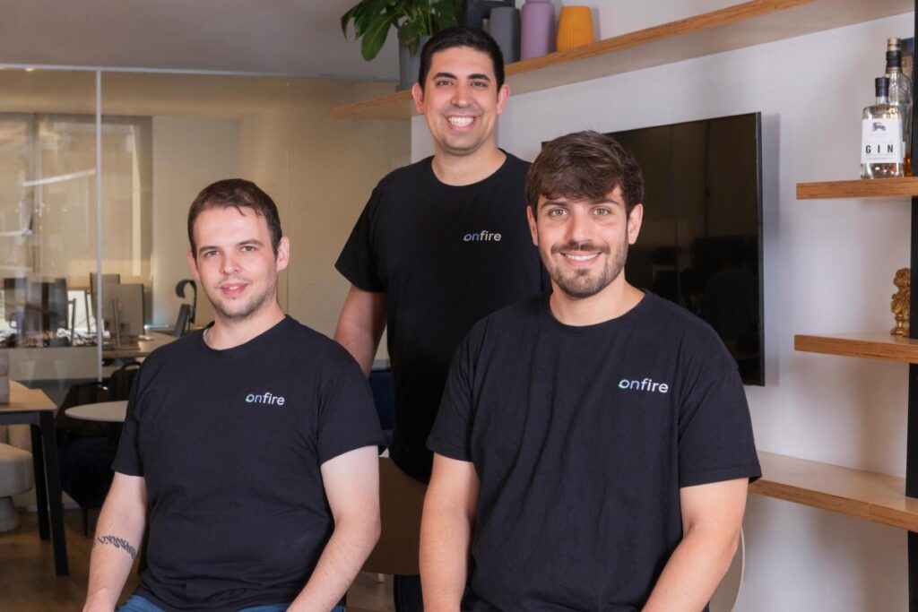 Israeli intelligence vets raise $20M to track developer buying signals Onfire’s CEO Tal Peretz, CTO Shahar Shavit and CPO Nitzan Hada