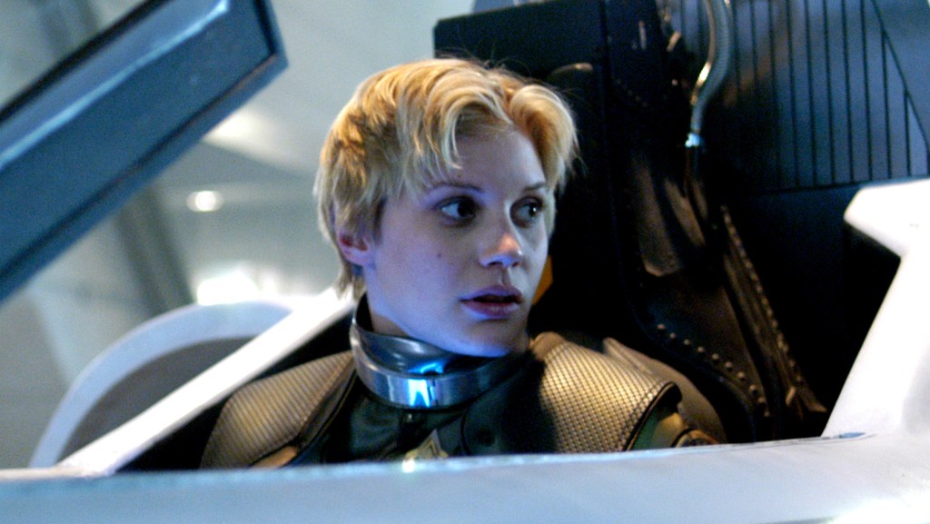 Katee Sackhoff Says Comic Con “Booed Her” At ‘Battlestar Galactica’ Launch Katee Sackhoff Says Comic Con "Booed Her" At 'Battlestar Galactica' Launch