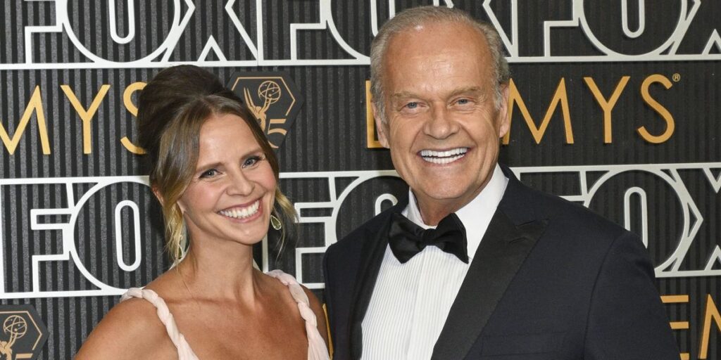 Kelsey Grammer, 70, becomes dad for eighth time as Frasier star’s wife, 46, gives birth to baby boy and unveils name Kelsey Grammer, 70, becomes dad for eighth time as Frasier star's wife, 46, gives birth to baby boy and unveils name