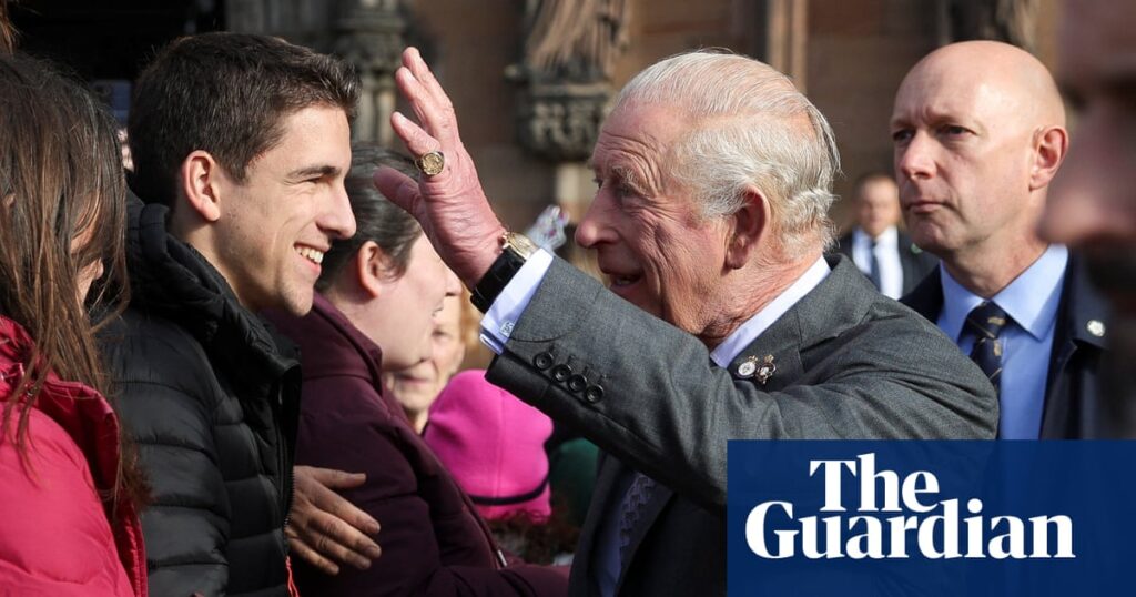 King Charles heckled over Prince Andrew during cathedral visit | King Charles III King Charles heckled over Prince Andrew during cathedral visit | King Charles III