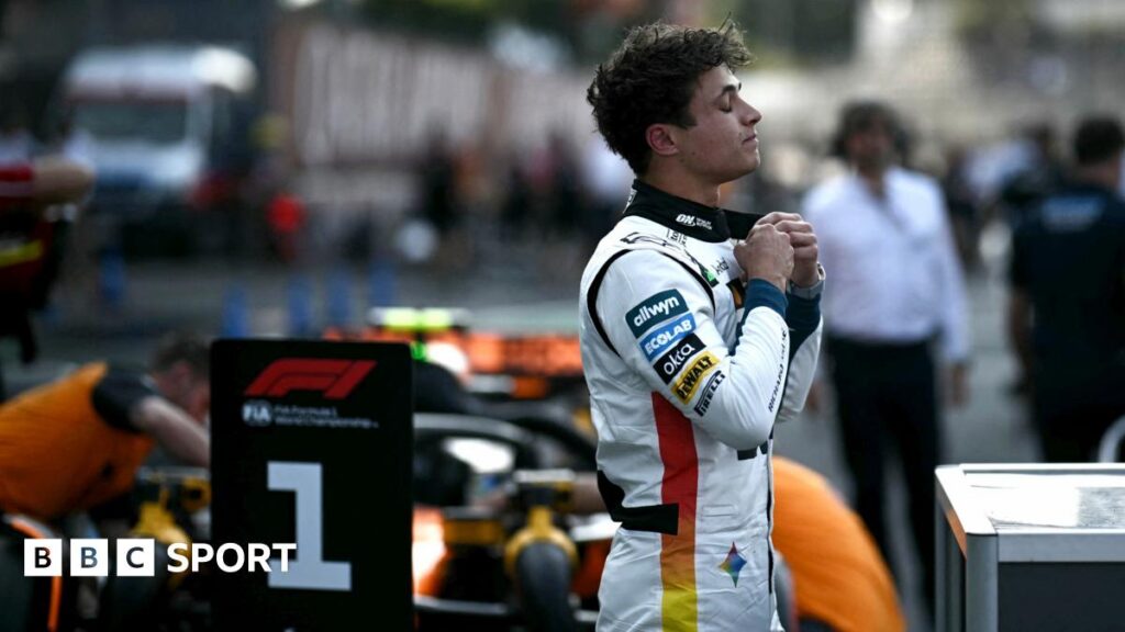 Mexico City Grand Prix: Lando Norris looks to take advantage of pole position Lando Norris