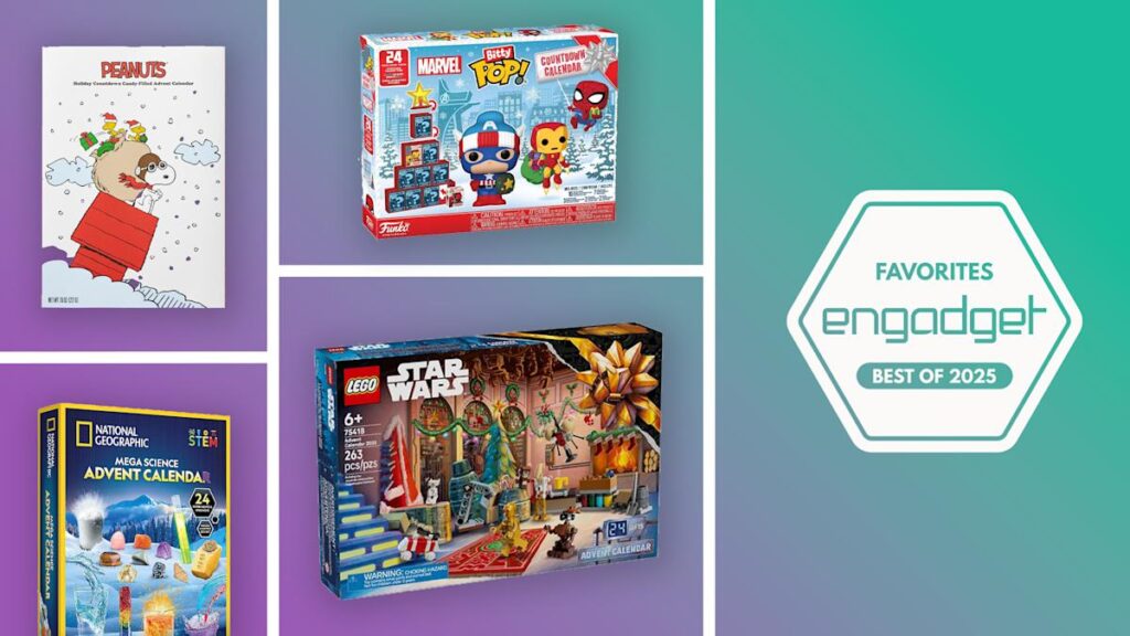 Our favorite 2025 advent calendars from Pokémon, Lego, Magna-Tiles, Funko Pop and more