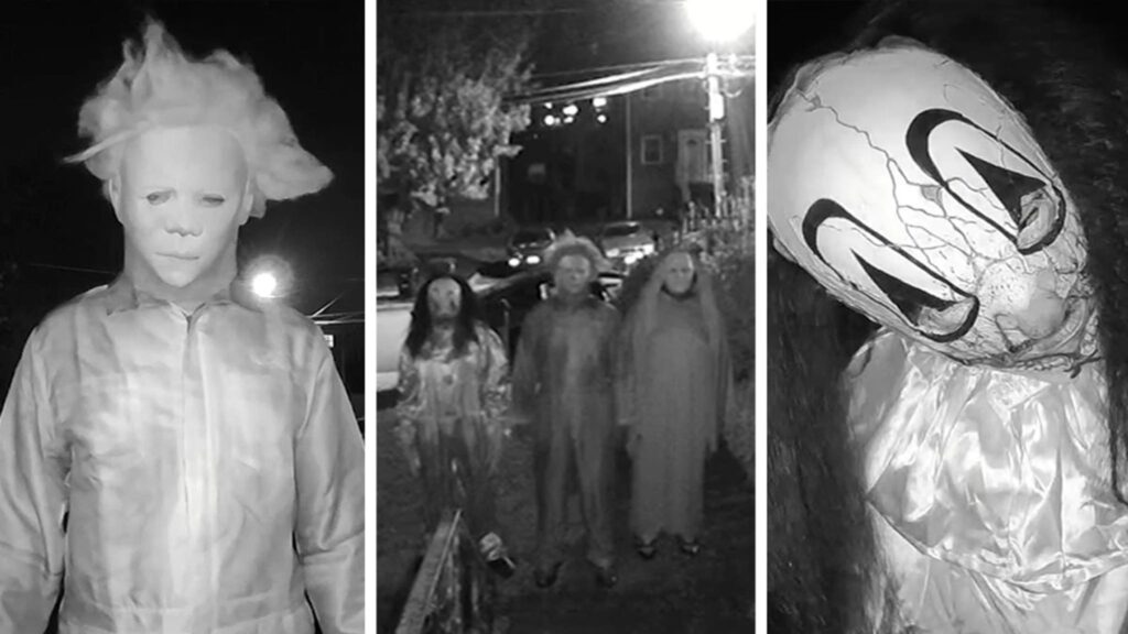 Police Crack the Case of Halloween Masked Trio Taunting Homeowners Police Crack the Case of Halloween Masked Trio Taunting Homeowners