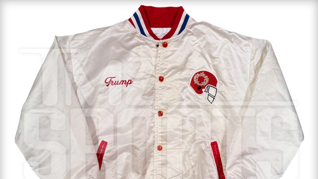 President Trump’s USFL New Jersey Generals Owner Jacket Up For Auction President Trump's USFL New Jersey Generals Owner Jacket Up For Auction