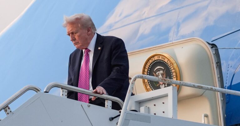 Secret Service discovers hunting stand with direct sight line to Trump's Air Force One exit in Florida