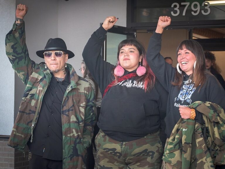 Supporters Cheer After Indigenous Land Defenders Avoid Jail