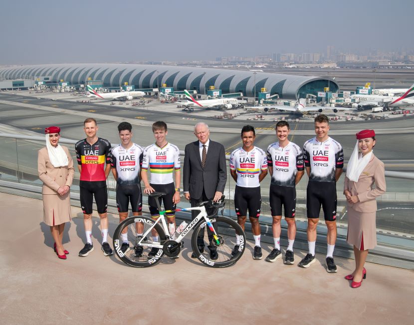 UAE Team Joins Emirates in Dubai, Celebrating Cycling Success and Travel Opportunities UAE Team Joins Emirates in Dubai, Celebrating Cycling Success and Travel Opportunities