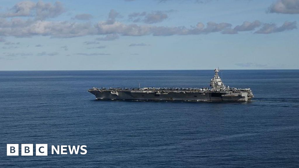 US deploys world’s largest warship towards Caribbean US deploys world's largest warship towards Caribbean
