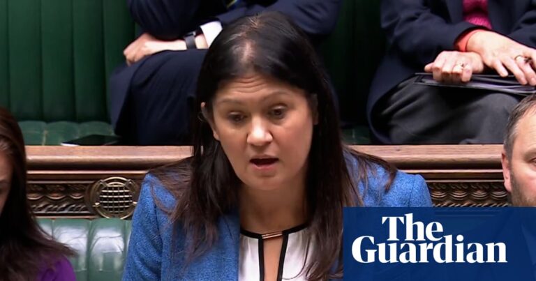 Wrong to exclude Maccabi Tel Aviv fans from Aston Villa match, says Lisa Nandy – video | Maccabi Tel Aviv