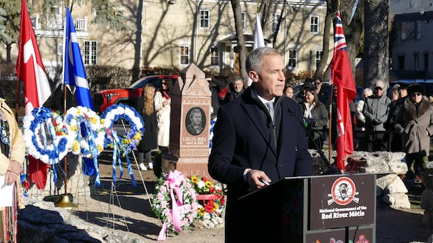 Prime minister says Louis Riel's legacy 'helps to unite' Canada at event marking Métis leader's execution