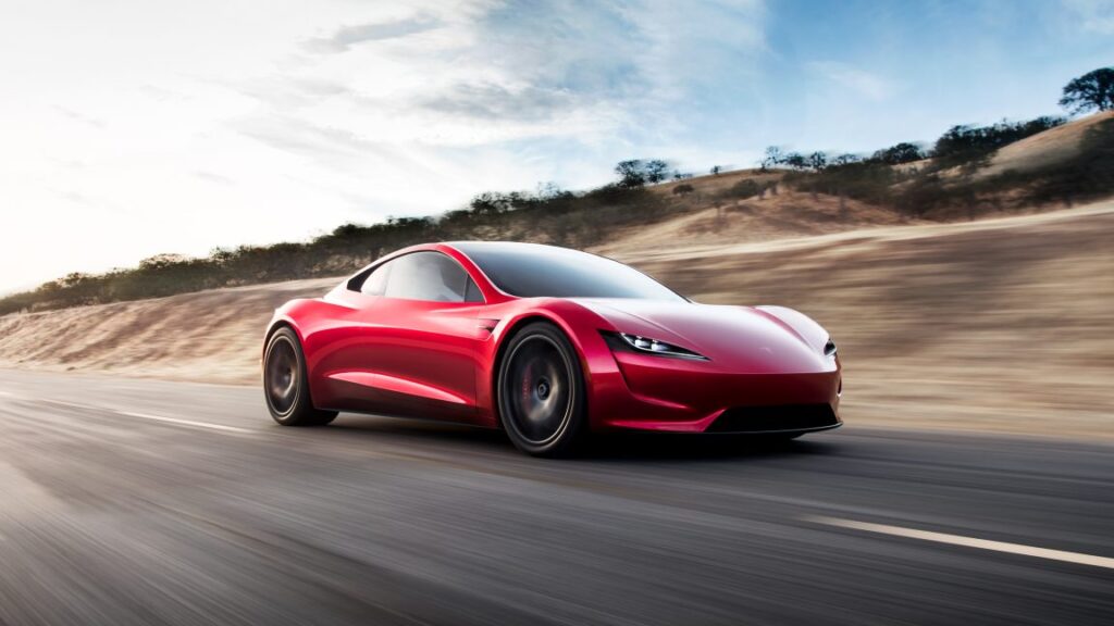 Sam Altman wants a refund for his $50,000 Tesla Roadster deposit A press image of the new Roadster.