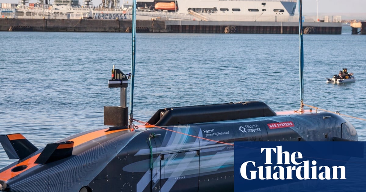 ‘A step-change’: tech firms battle for undersea dominance with submarine drones | Technology sector