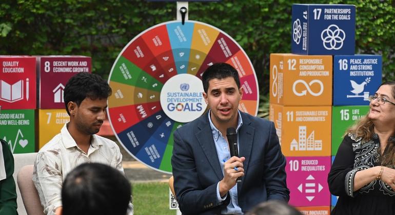 First Person: Felipe Paullier, the youngest ever senior UN official, charged with giving a voice to young people around the world