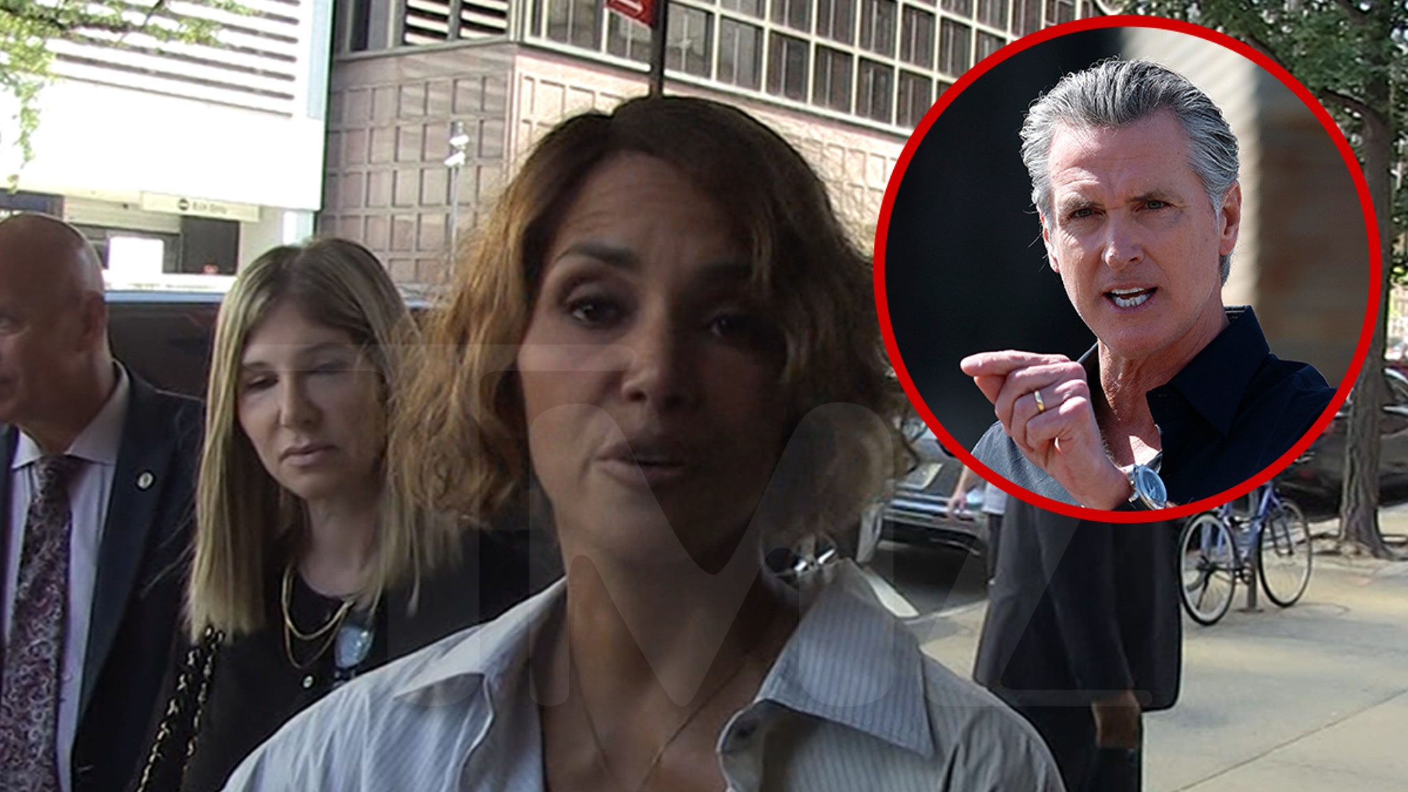 Halle Berry Slams Gavin Newsom on Menopause Care at Live Event