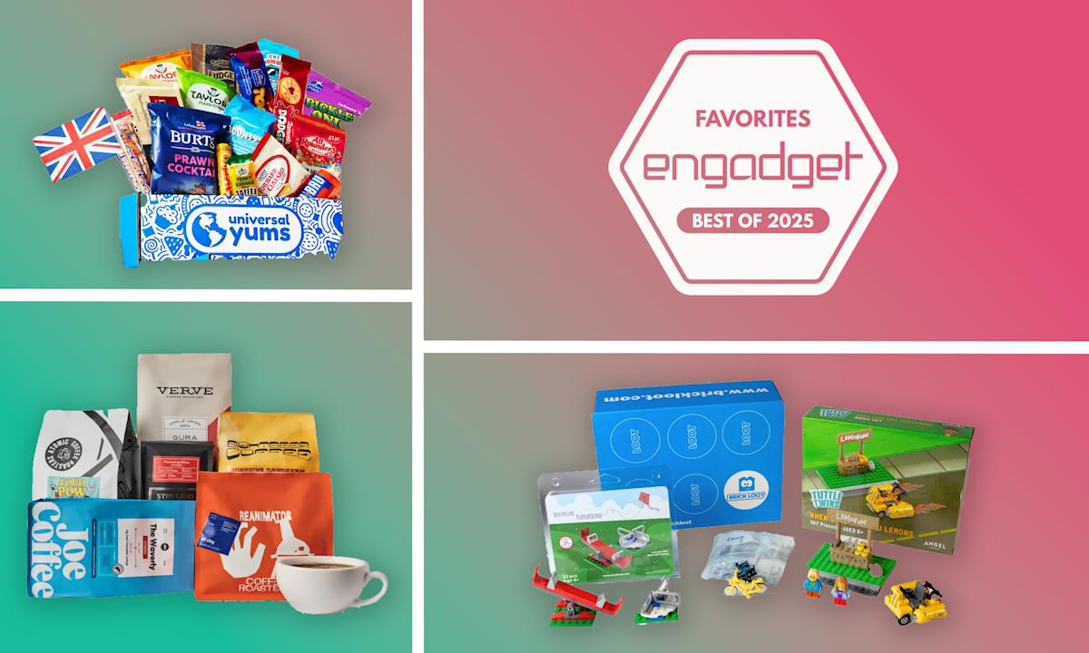 The best subscription box gifts for 2025