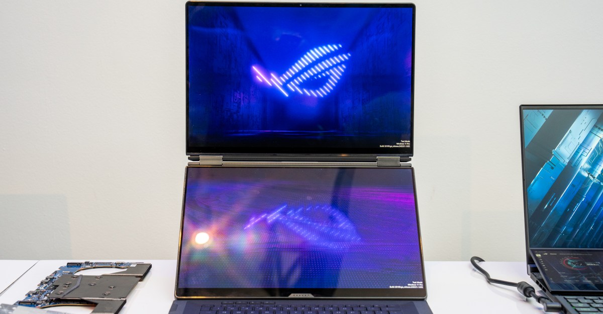 Asus finally gives its ROG Zephyrus Duo gaming laptop the true dual screens it deserves