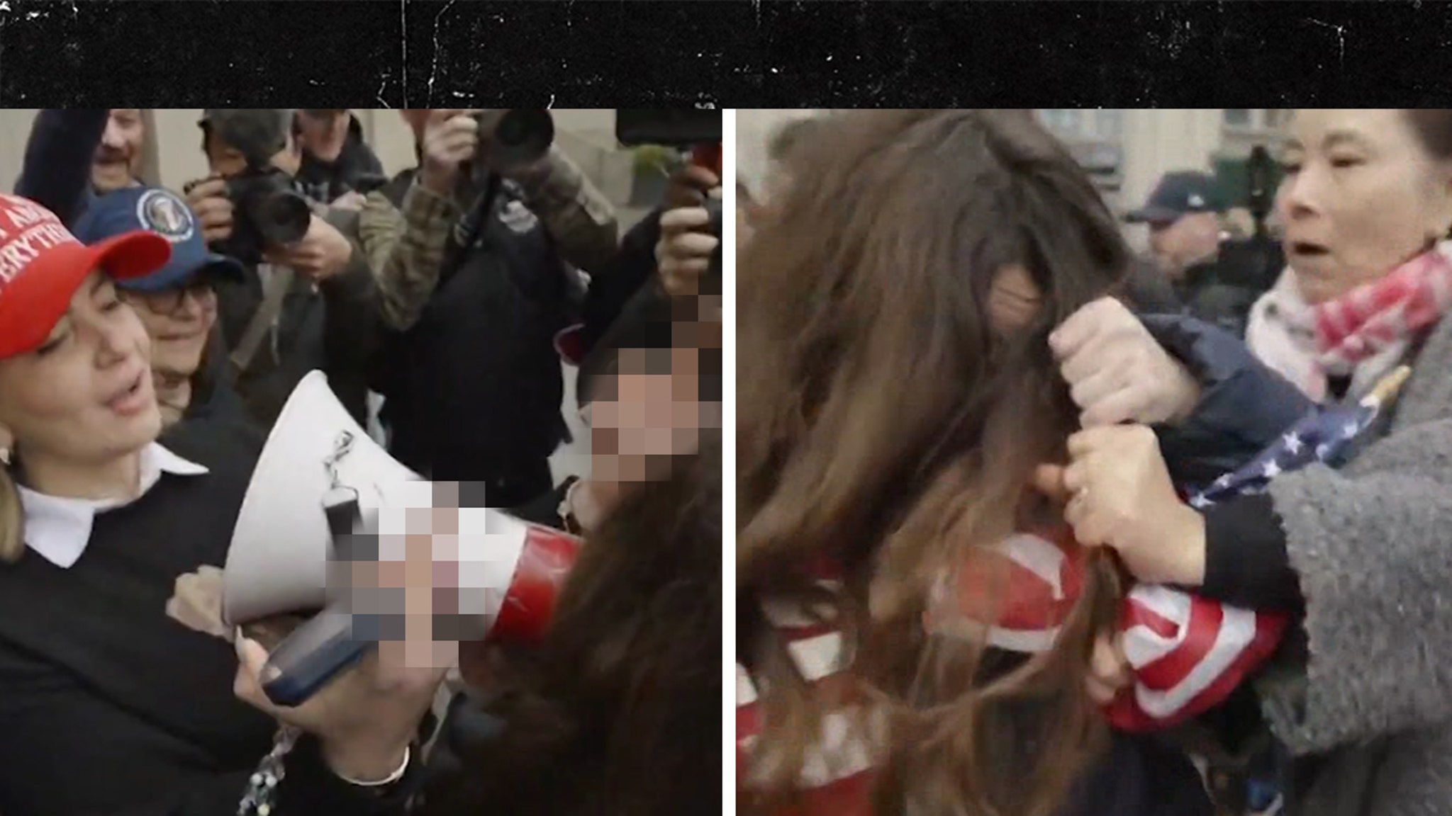 Fight Breaks Out Jan. 6 Memorial March For Ashli Babbitt In Washington D.C.