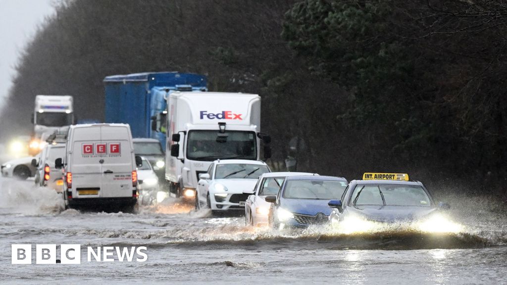 Storm Chandra brings flooding and travel disruption with rain and wind warnings across UK Storm Chandra brings flooding and travel disruption with rain and wind warnings across UK