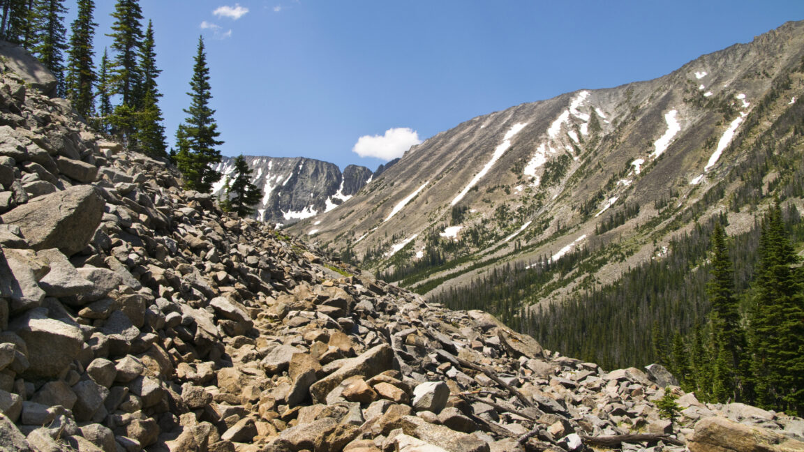 A photo of Montana's Crazy Mountains.