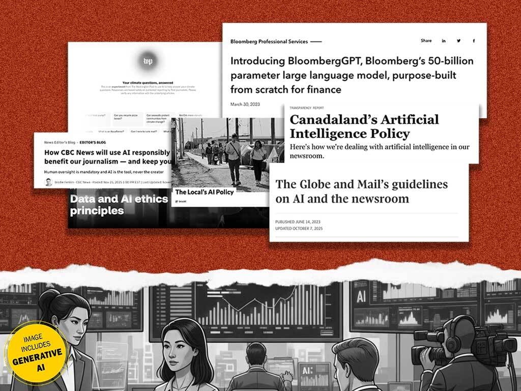 AI Is the Elephant in the Newsroom. How Are Journalists Reacting?