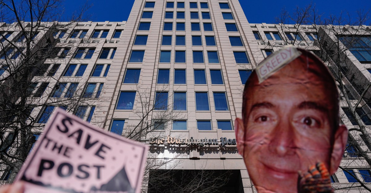 Bezos could have saved the Washington Post’s local news and sports reporters