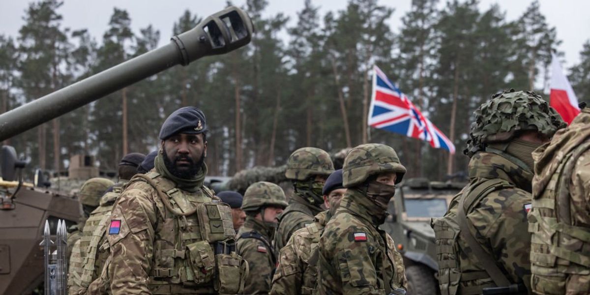 Britain 'struggling' to keep pace with Europe in rearming military despite Russia threat