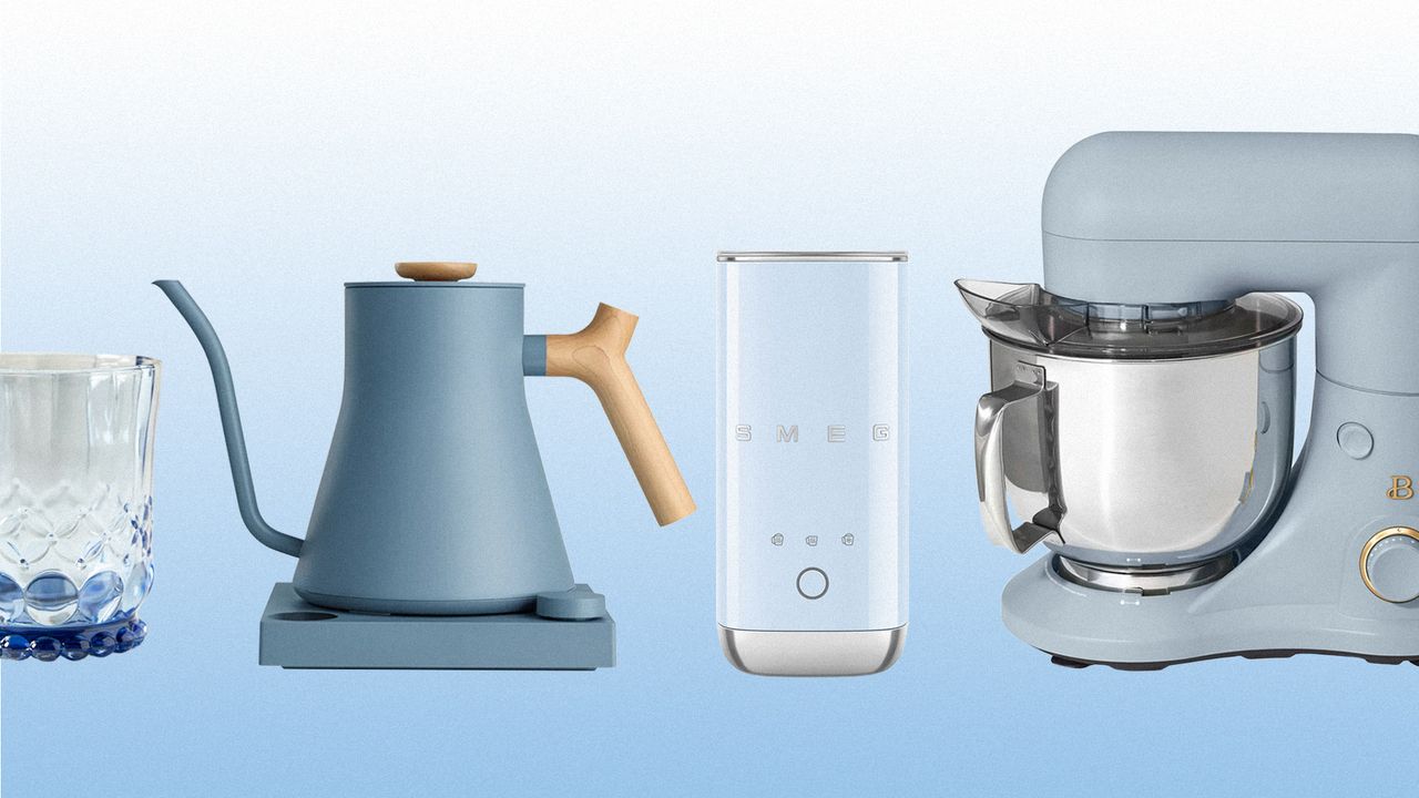 'Cool Blue' Is Coming for Your Kitchen—Here's What to Get If You're Tired of Beige