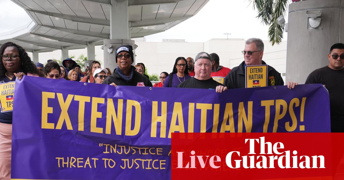 DHS says it will appeal to supreme court as judge blocks end of TPS for Haitians – US politics live | Trump administration