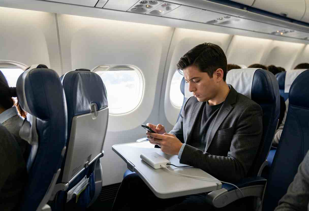 In‑flight power bank rules