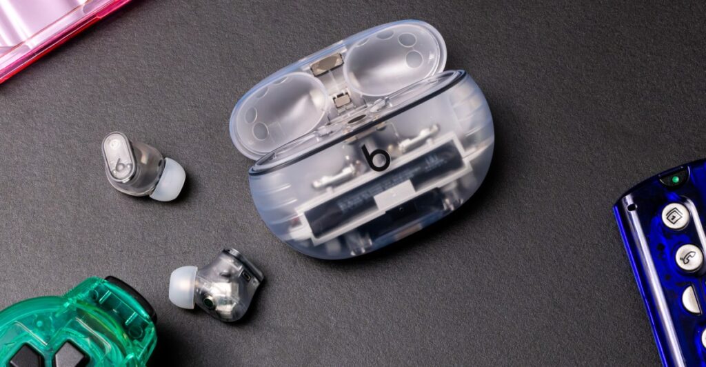 The see-through Beats Studio Buds Plus are more than 40 percent off for Presidents Day The see-through Beats Studio Buds Plus are more than 40 percent off for Presidents Day