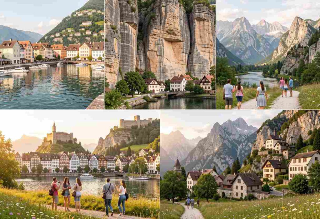 Small towns group adventures travel