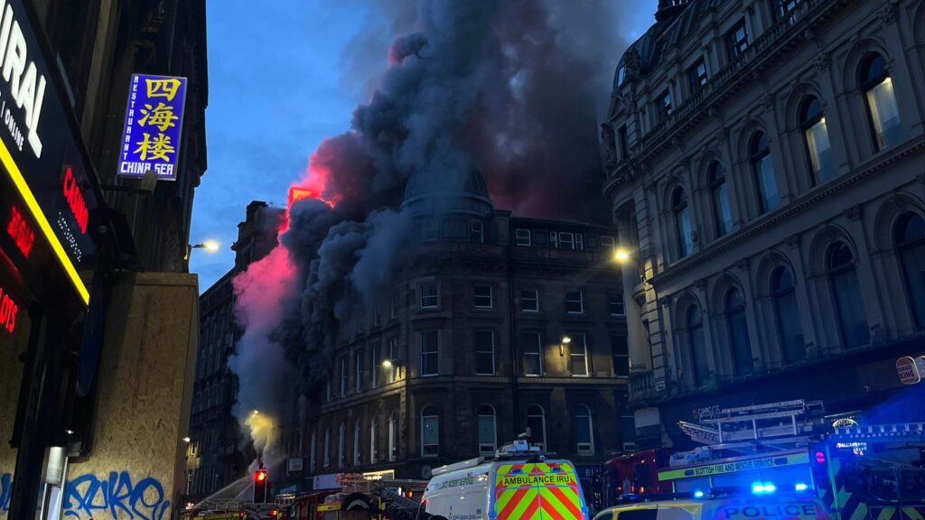 Glasgow Central: Scotland's busiest station still closed after 'Blitz-like' fire | UK News