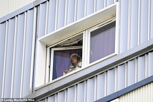 Migrant from Chad is charged over Edinburgh ‘stabbing’ after two people were injured and schools were put into lockdown An immigrant from Chad has been charged after two people were hospitalised by a man allegedly roaming the streets of Edinburgh with knives