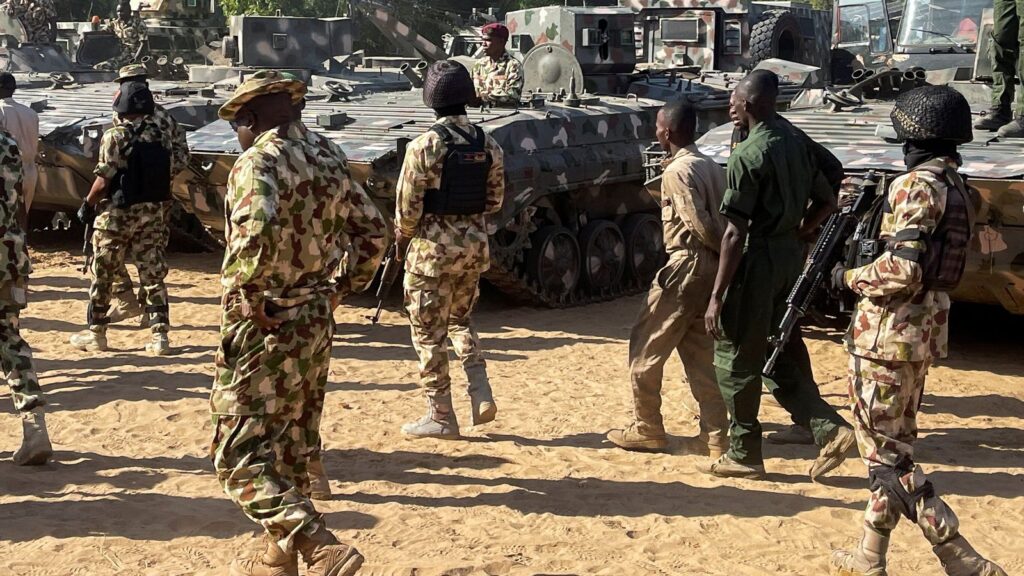Nigerian troops pictured earlier this year. File pic: Reuters