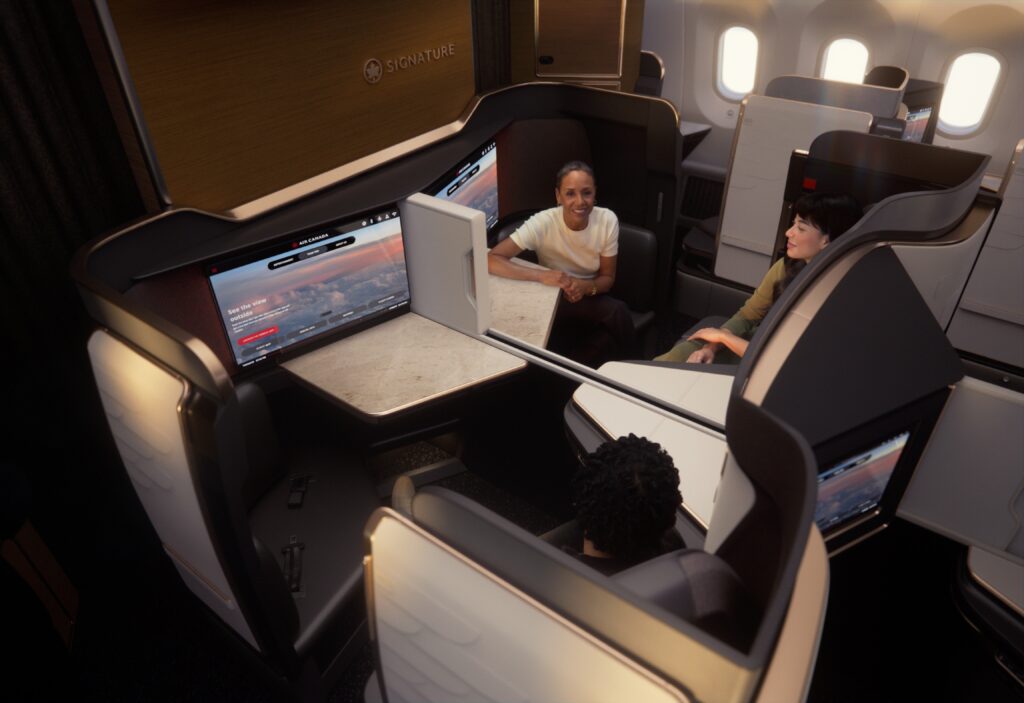 Air Canada to debut luxe new cabins and business class seats