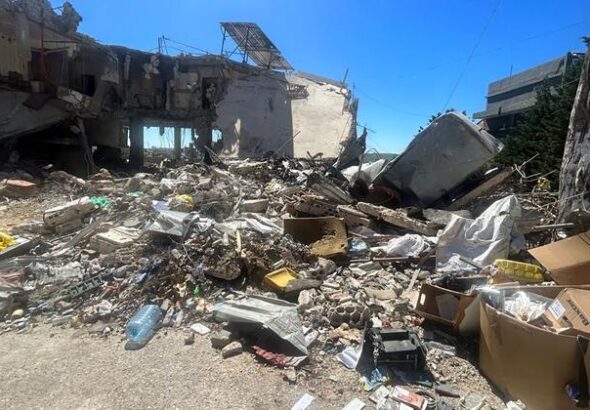 Devastation at every turn greets UN aid mission to south Lebanon