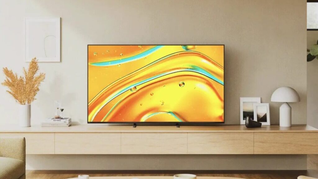 A marketing image for Sony'a Bravia 5 (XR50) series of Mini LED TVs that came out in 2025.