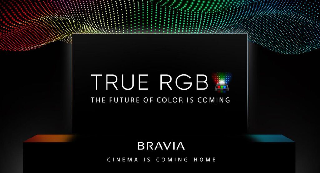 Sony teases its next-gen 'True RGB' Mini LED TV technology