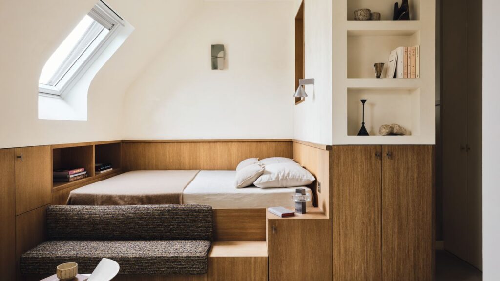 This 248-Square-Foot Attic Used to Be a Maid’s Room—Now It’s a Peaceful Paris Retreat This 248-Square-Foot Attic Used to Be a Maid’s Room—Now It’s a Peaceful Paris Retreat