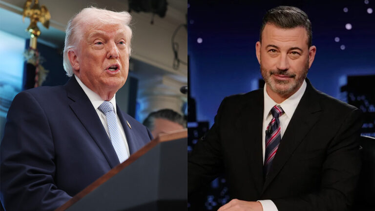 Donald Trump and Jimmy Kimmel