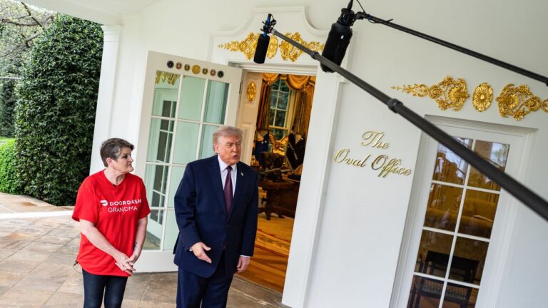 Trump DoorDashed McDonald's to the White House