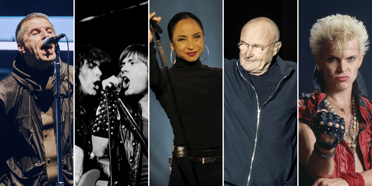 UK stars dominate in record-breaking takeover as six new British acts to be inducted
