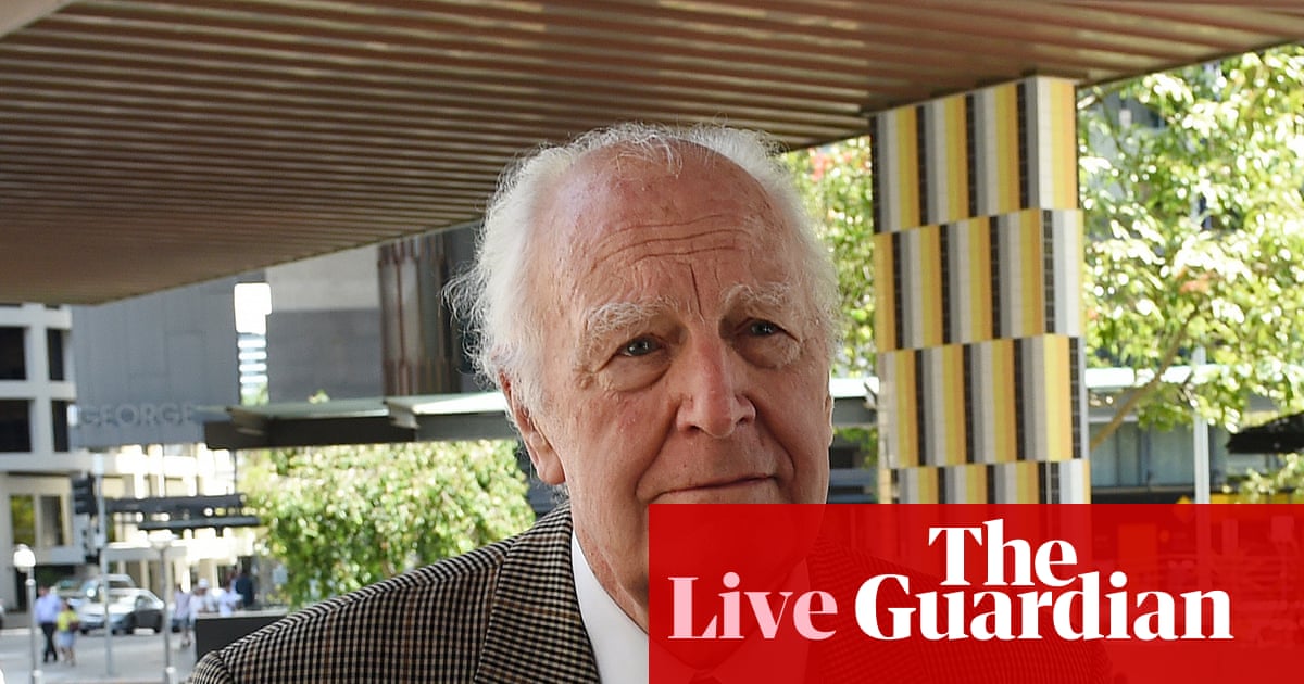 Australia news live: Peter Hollingworth dies aged 91; one dead and four injured in Sydney shooting