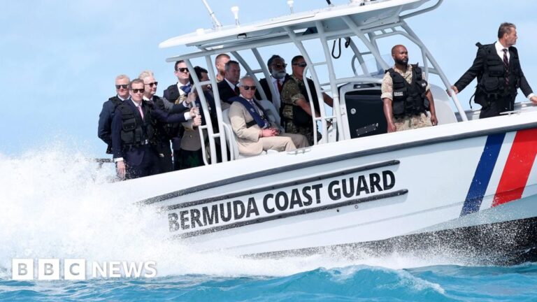 Bermuda welcomes King Charles with boats, dancing and cake-cutting