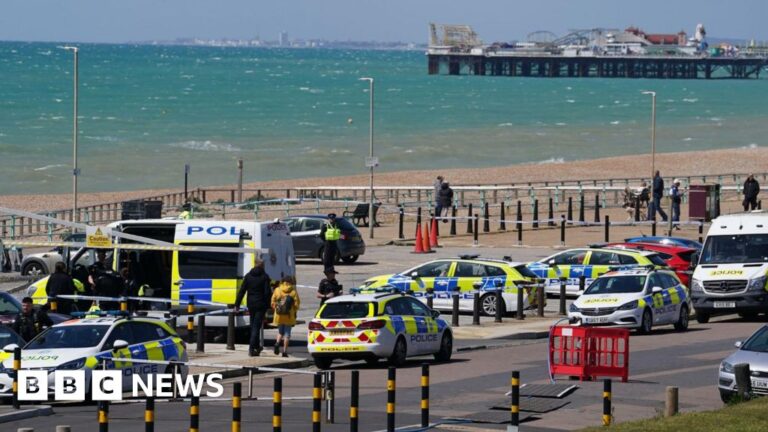 Bodies of three young women pulled from sea off Brighton